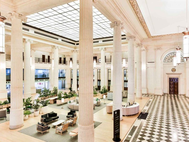 painting-of-reception-at-41-lothbury-london